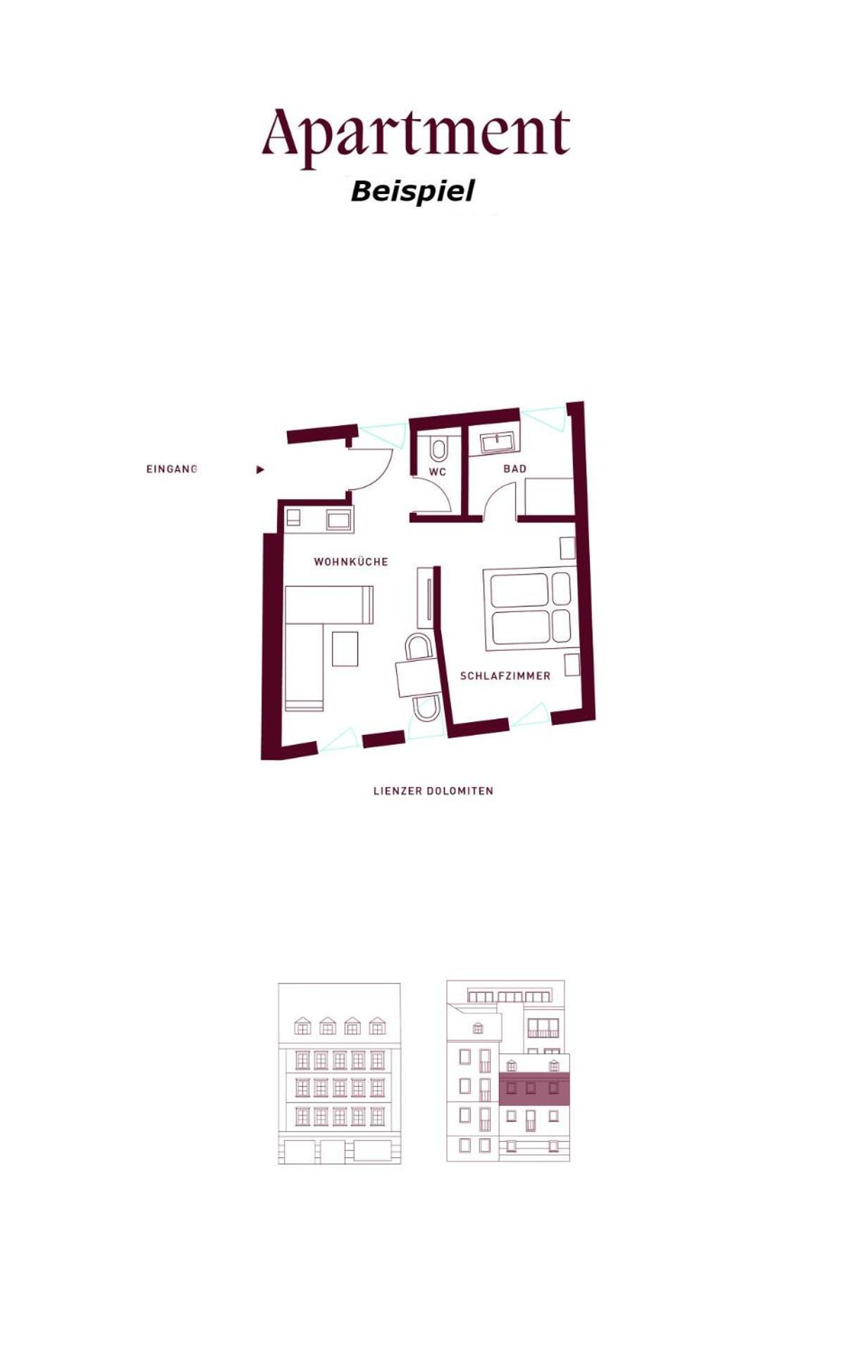 Apartmenthaus Nr 1 Lienz Εξωτερικό φωτογραφία